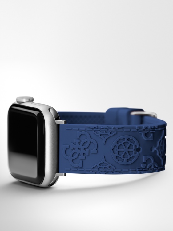 Guess каишка с печат на лого 4g за часовник Apple