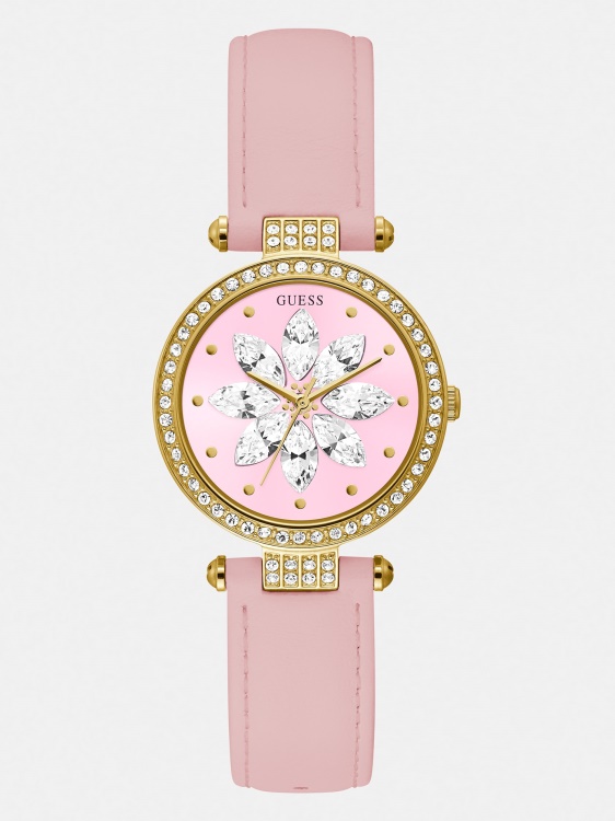 сребърен всеки аналогов часовник Guess