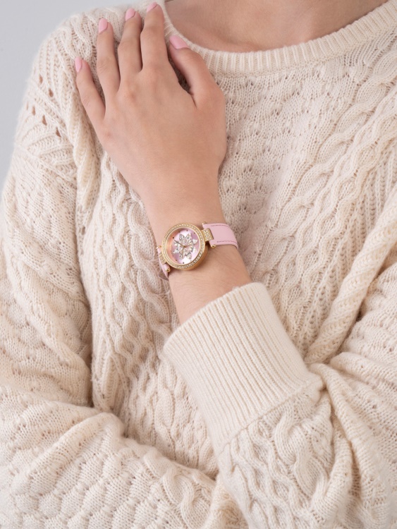 сребърен всеки аналогов часовник Guess