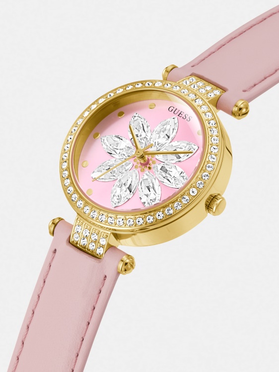 сребърен всеки аналогов часовник Guess