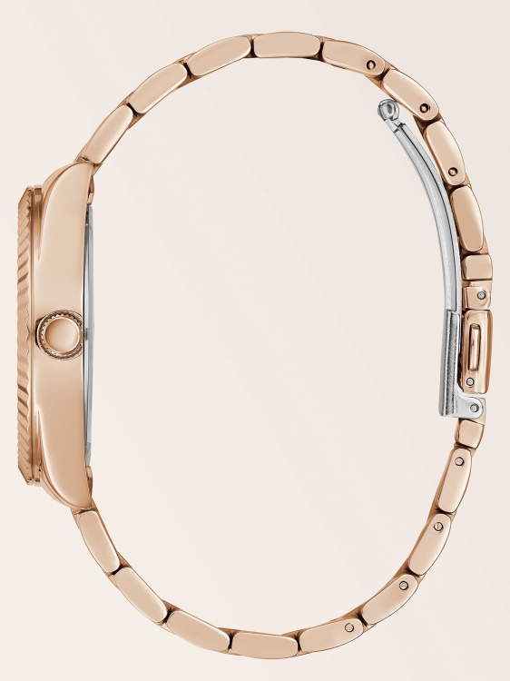календар часовник Guess розово злато