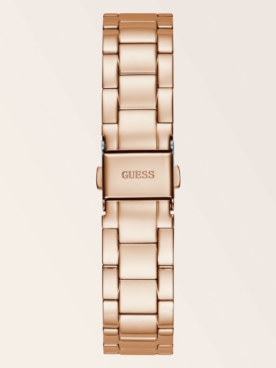 календар часовник Guess розово злато