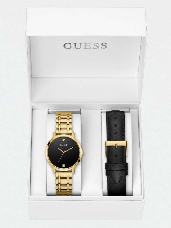 кутия за часовник Guess сребро