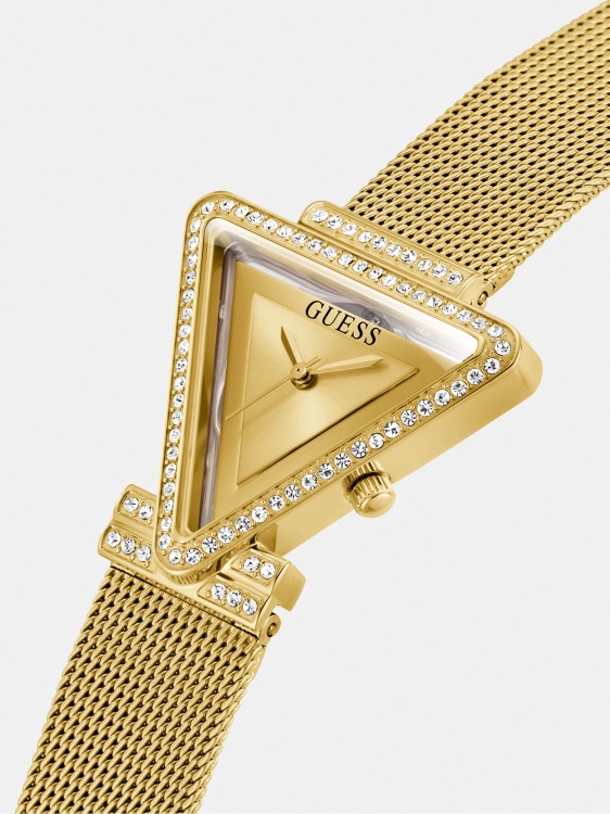 кристален аналогов часовник син Guess нова тенденция