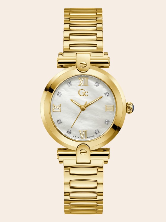 аналогов часовник от розово злато Gc стомана Guess