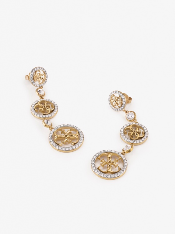 Life-in-4g-earrings Multi Gold Guess