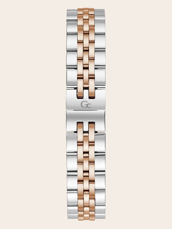 Gc кварцов календар часовник Guess розово злато