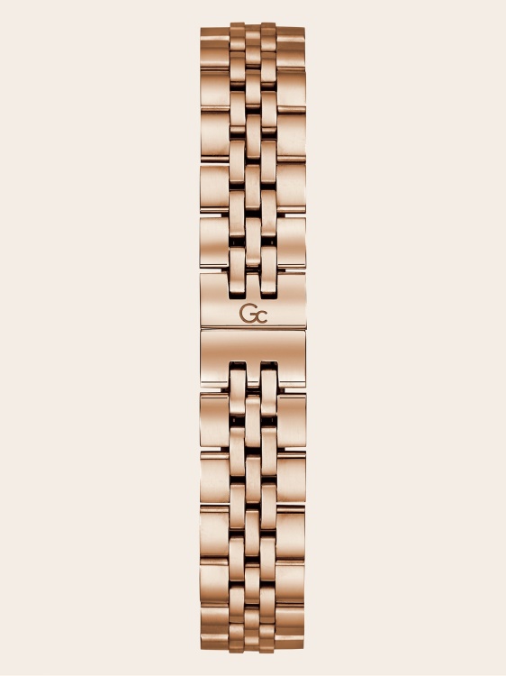 Guess Gc стоманен часовник с функция за данни розово злато