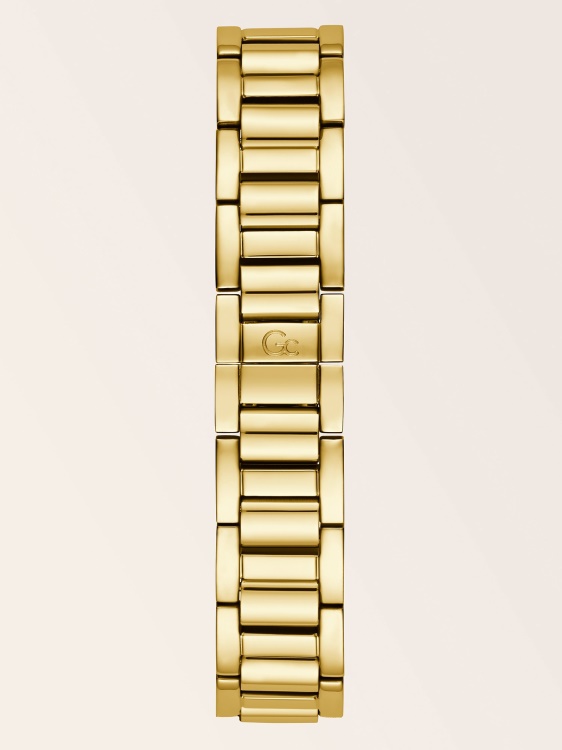 Gc стоманен аналогов часовник розово злато Guess