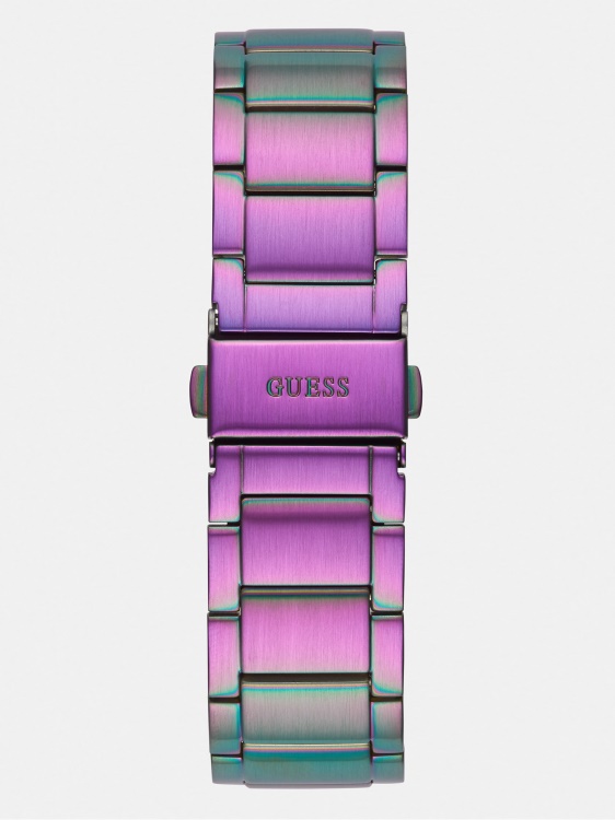 многофункционален часовник от розово злато Guess