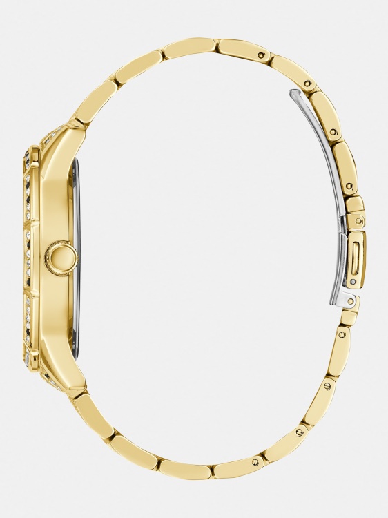кристален многофункционален часовник Guess Blue