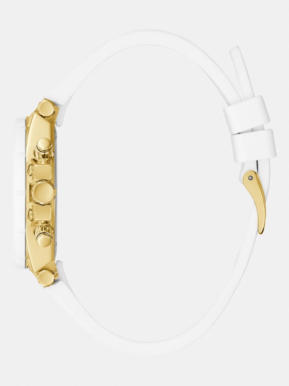 сребрен многофункционален часовник Guess