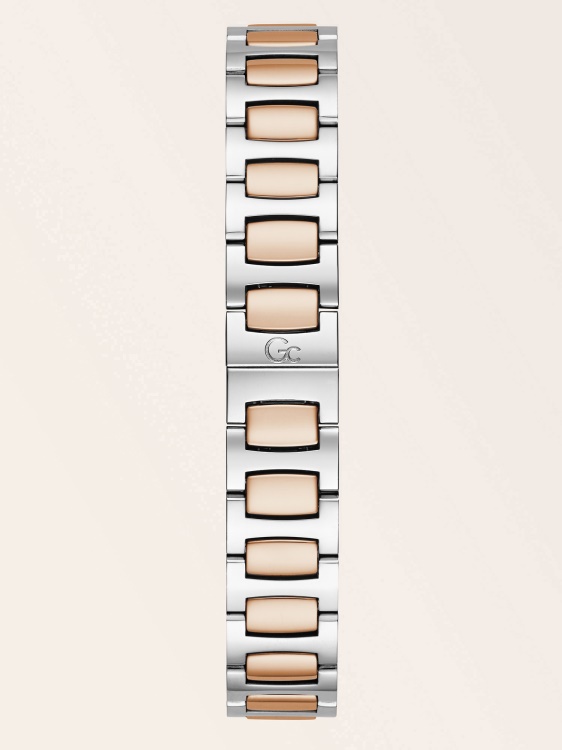 розово злато Gc Kristal аналогов часовник Guess
