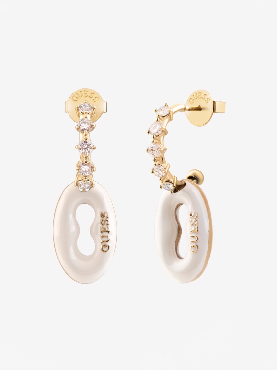 златни обеци Guess Pop Links