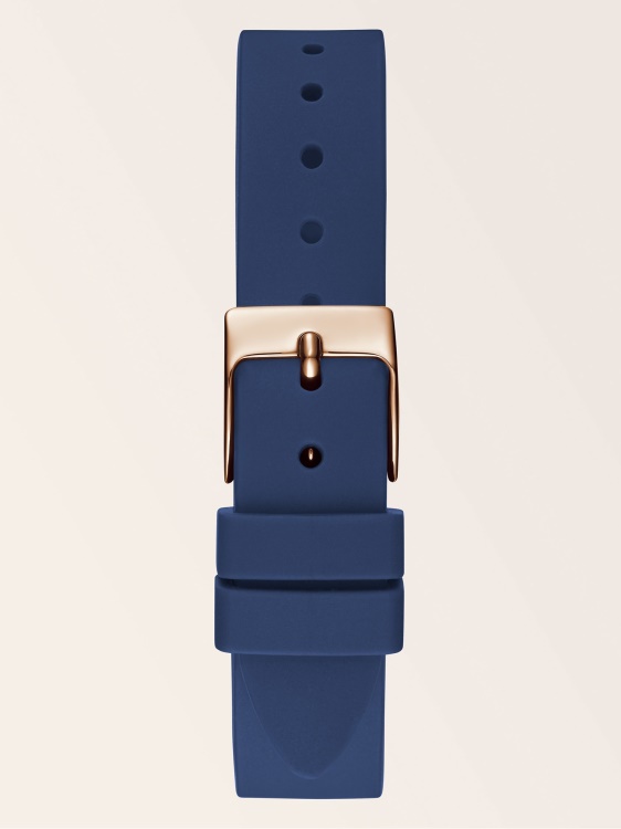 силиконов календар часовник сребърен Guess