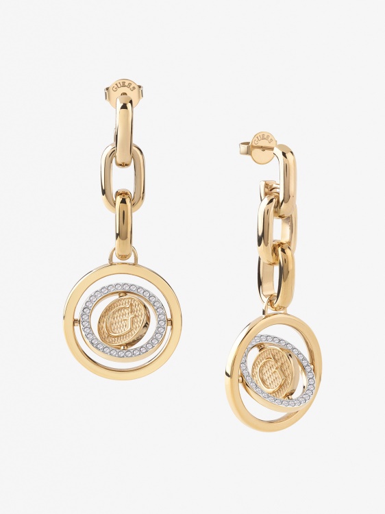 много златни обеци Guess Eternelle