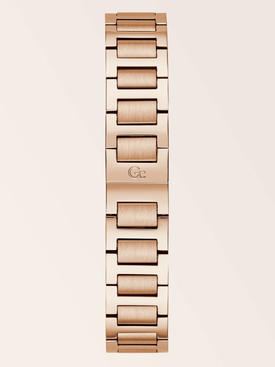 Guess Gc кристален аналогов часовник от розово злато