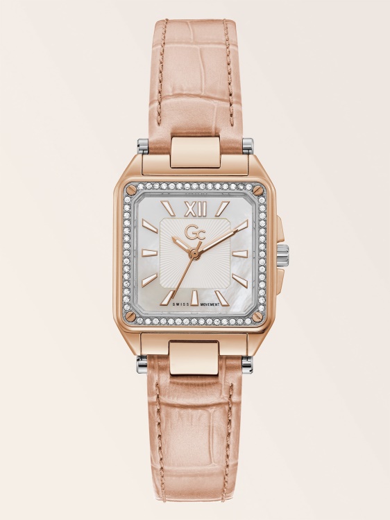 всеки Gc аналогов часовник розово злато Guess