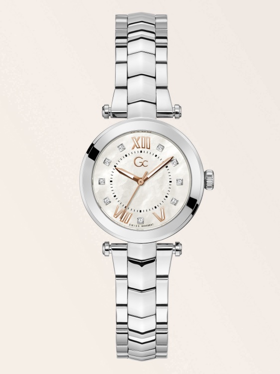 Fashion Guess Gc стоманен аналогов часовник розово злато нова тенденция