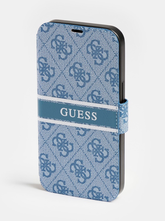 Blue Guess калъф тип книга за Iphone 13
