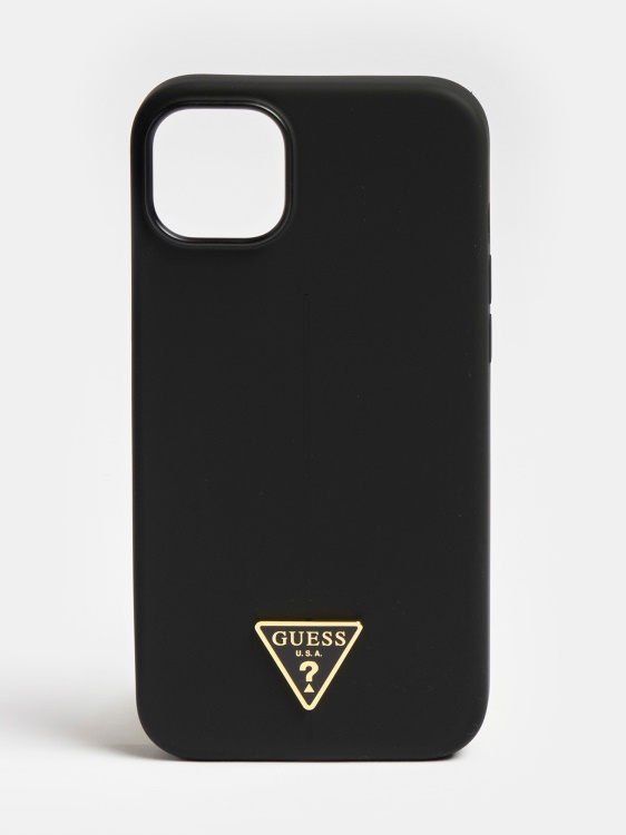 Guess Iphone 14 Plus силиконов капак черен