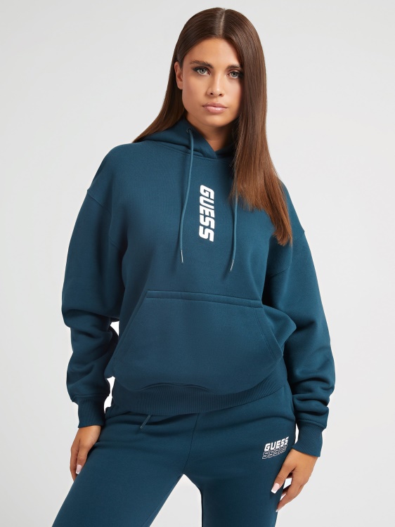 син суичър с предно лого Guess