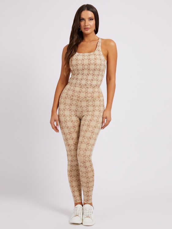 цял клин с лого бежов Guess