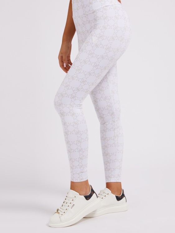 бели целия клин с лого Guess