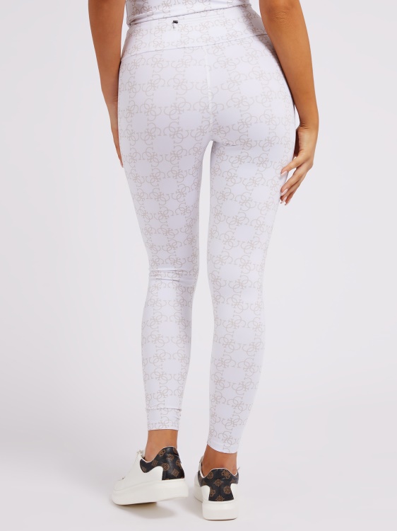 бели целия клин с лого Guess