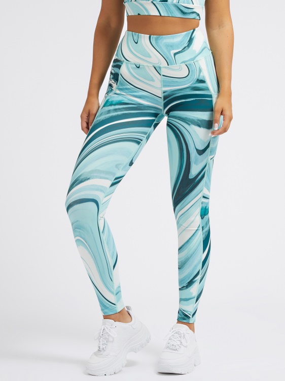 цял щампован клин Guess Blue