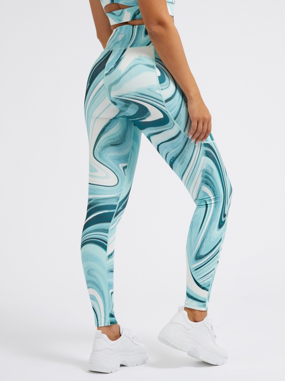 цял щампован клин Guess Blue