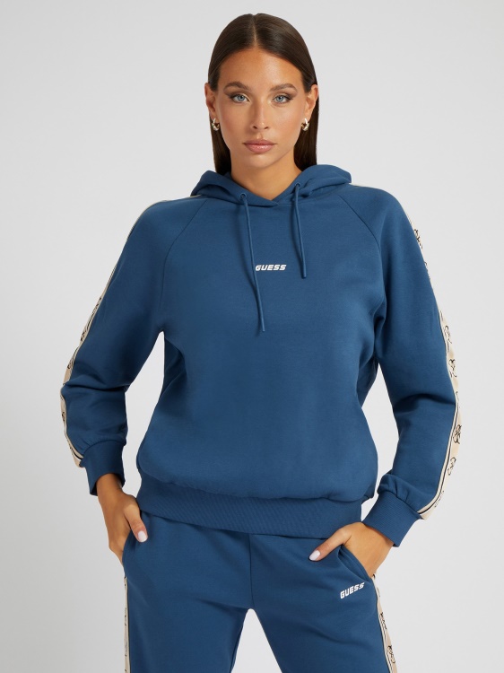 син суичър с лента с лого Guess