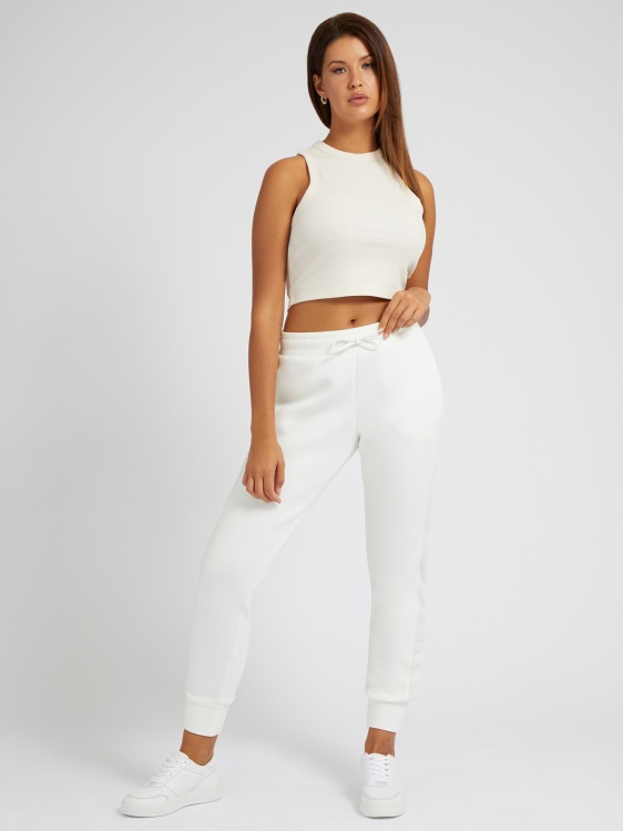 панталон за джогинг Guess бял