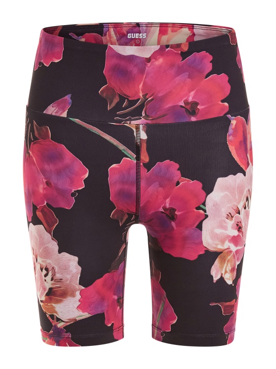 навсякъде флорален принт Biker Guess Multi Pink