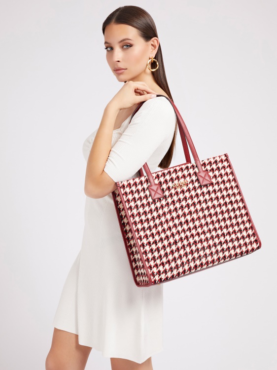 Guess Black Silvana Tuid Shopper