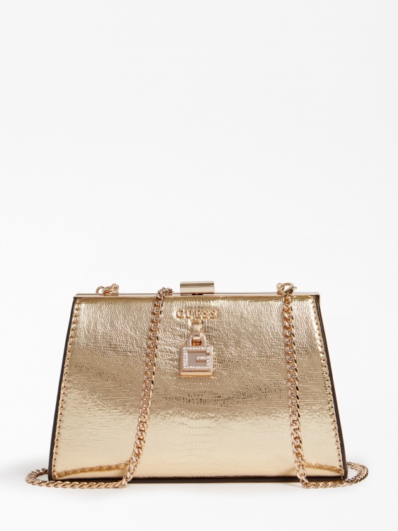 фолиран нощен есен мини съединител Guess Gold