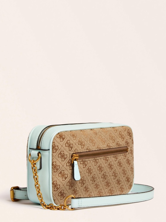 Guess светло синьо Aviana 4g лого мини Crossbody