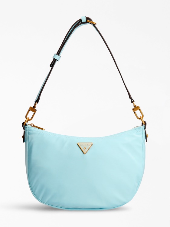 светло синьо Gemma Eco Hobo Guess