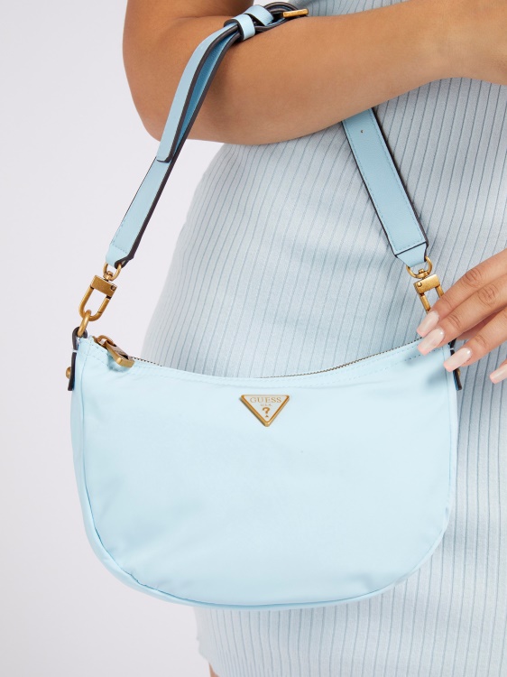 светло синьо Gemma Eco Hobo Guess