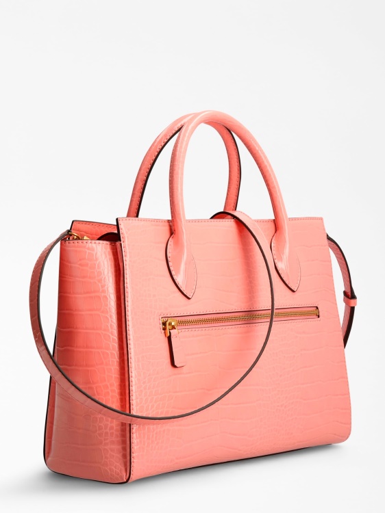 ръчна чанта Guess Coral Enisa с крокодил