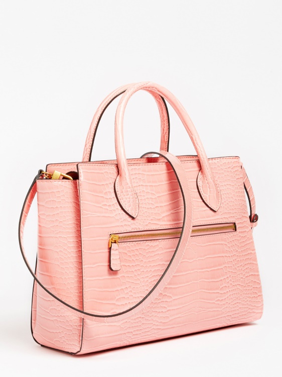 ръчна чанта Guess Coral Enisa с крокодил