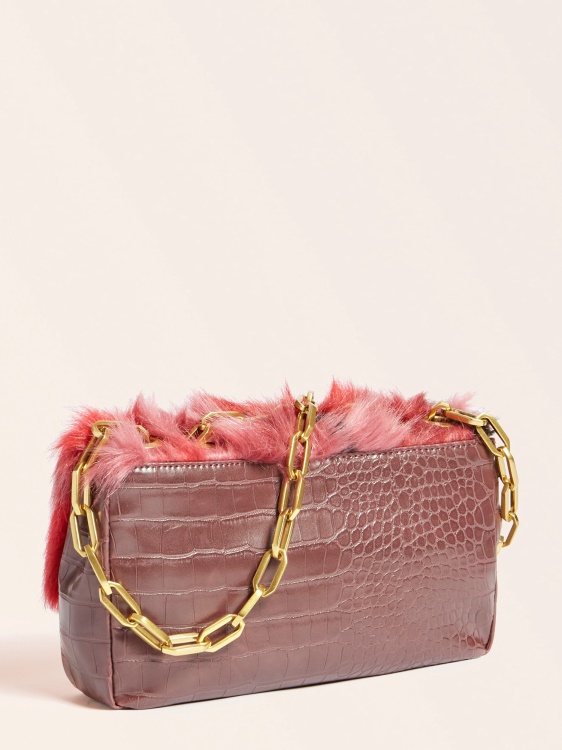 Guess Helma изкуствена кожа кръстосано червено