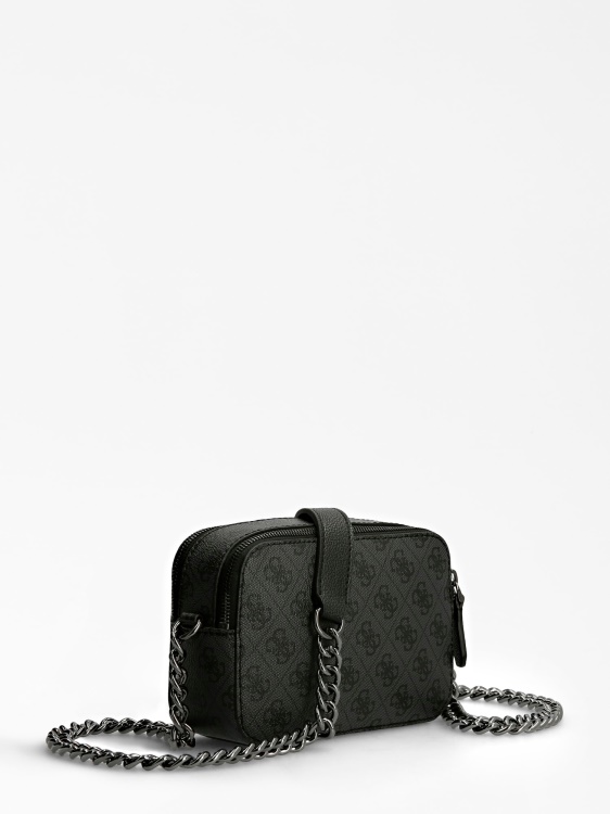 Guess Grey Multi Noelle Mini Crossbody