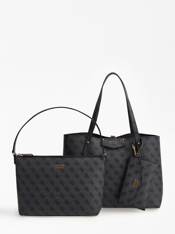 сиво еко Brenton 4g лого Shopper Guess
