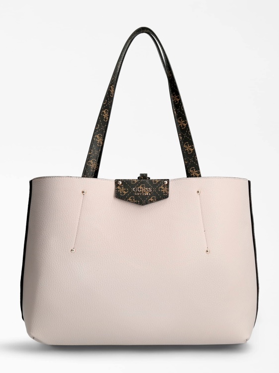 Guess Brown Brenton 4g Logo Shopper