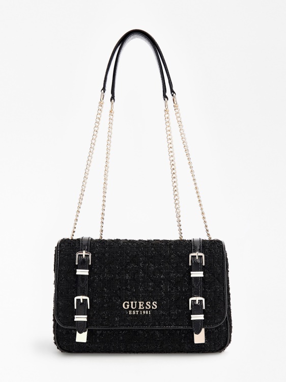 черен адам туид кръстосано тяло Guess