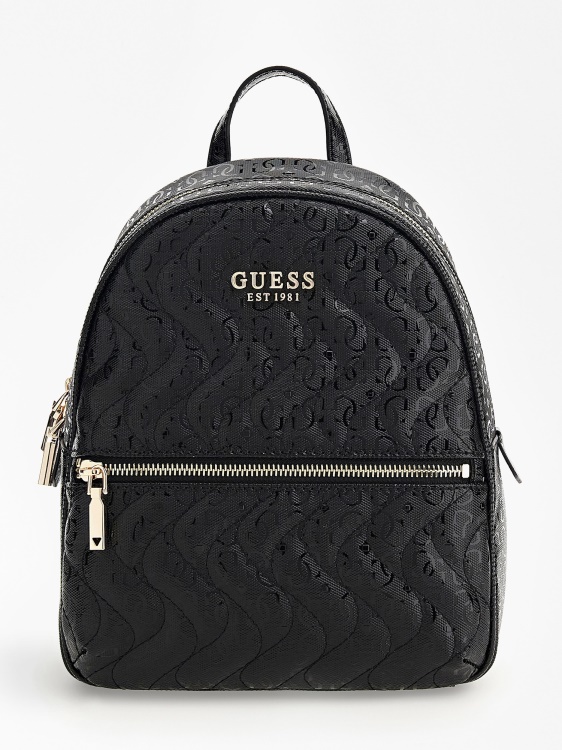 Sasky 4g лого раница Guess черно