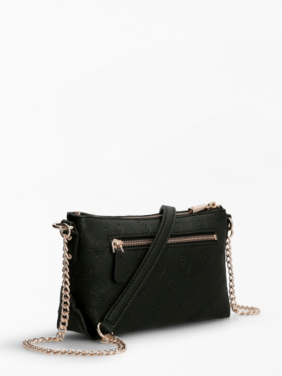 Black Helaina Mini Crossbody Guess