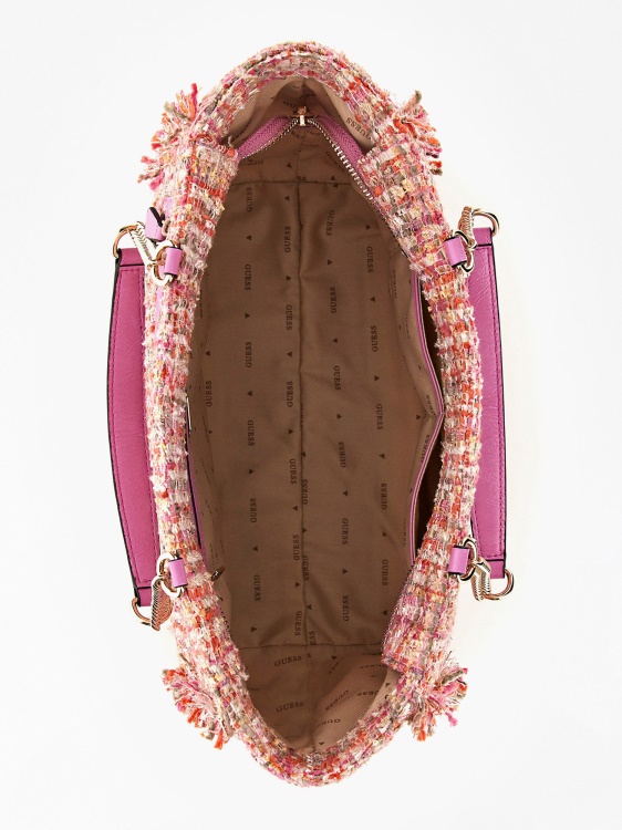 Guess Adam Tweed Shopper Pink