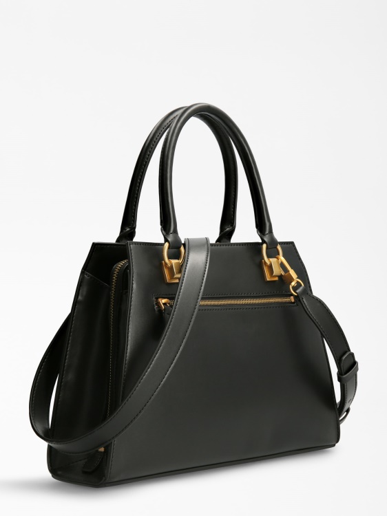 черна дамска чанта Stephi Guess